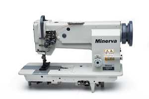 Двухигольная машина Minerva M 20606-2N тяжелые материалы